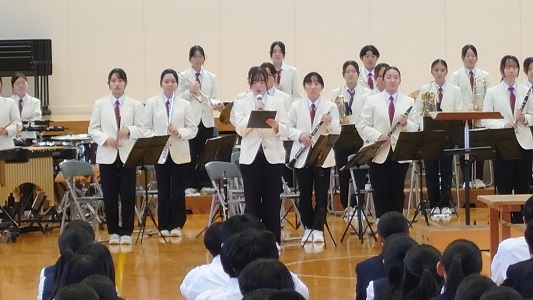 全日制】吹奏楽研究部による東日本学校吹奏楽大会金賞受賞報告